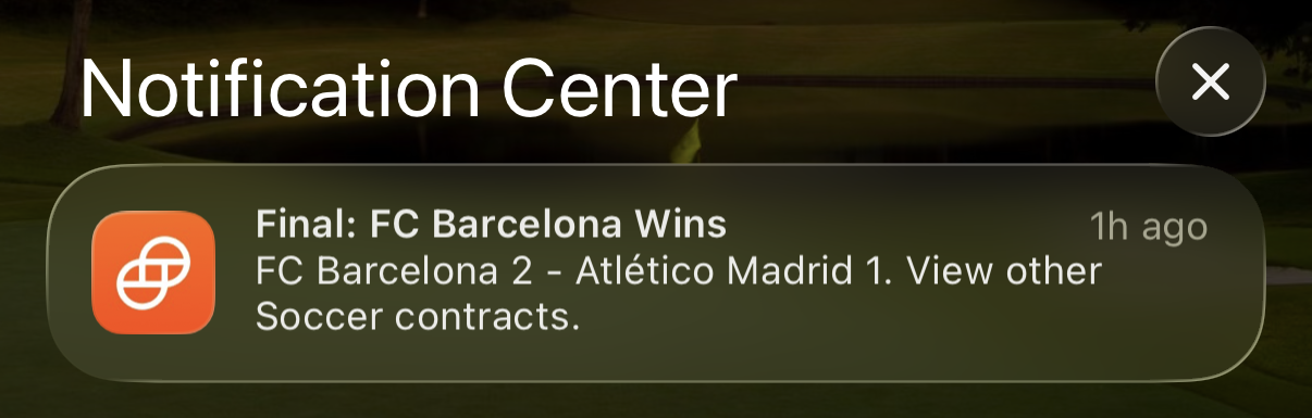 Predictions notifications shipped 2